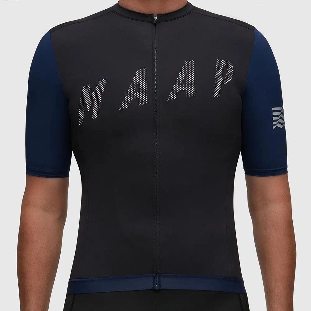 MAAp профессиональная команда Велоспорт Джерси летняя велосипедная одежда|Майки