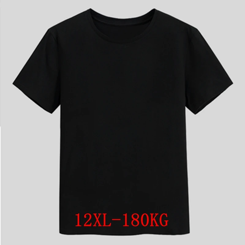 Женская футболка большого размера 5XL 8XL 10XL 12XL обхват груди 160 см летняя свободная