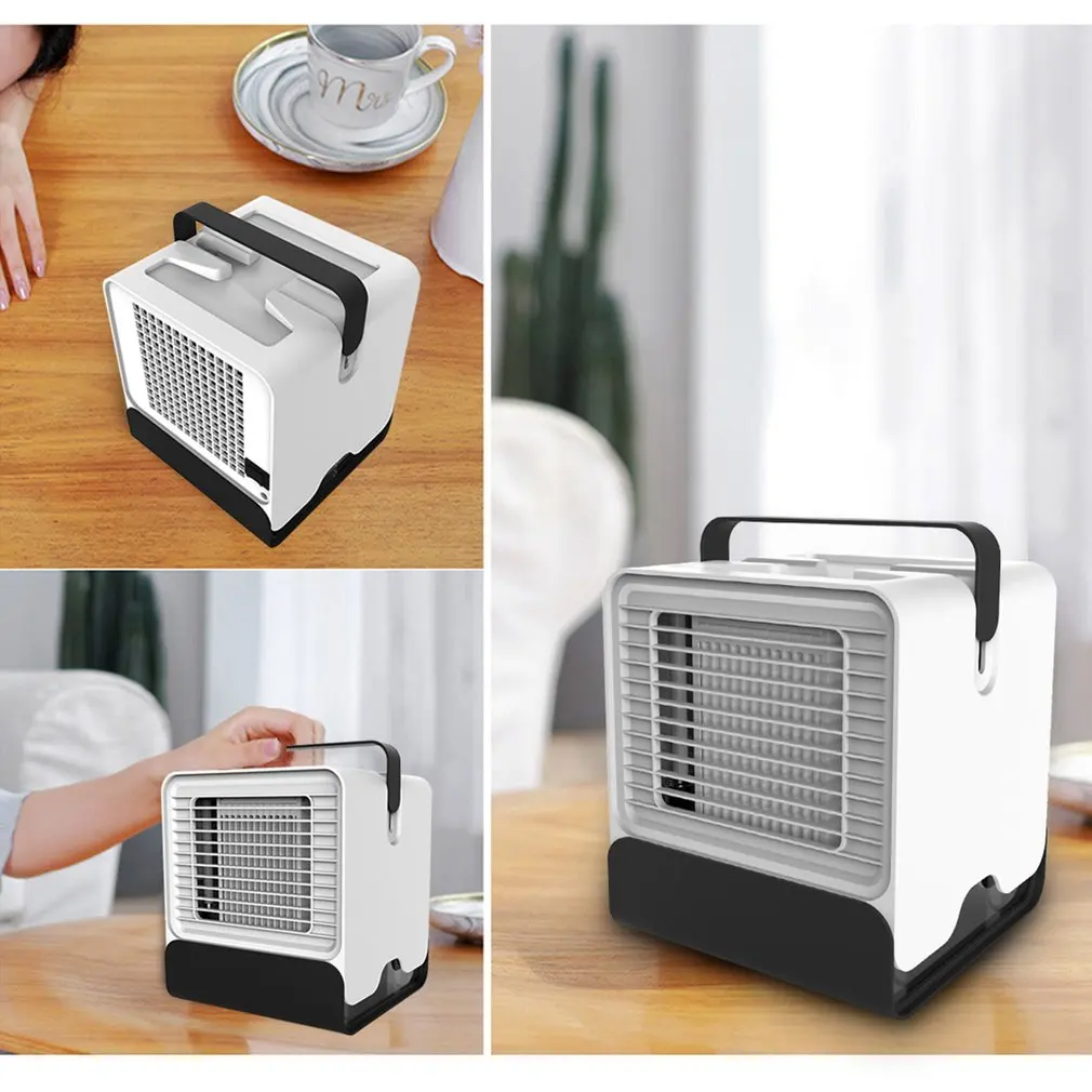 USB мини портативный кондиционер увлажнитель воздуха очиститель настольный