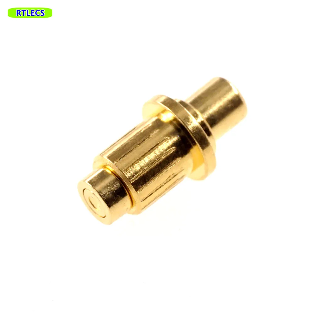 2 Pcs Test Probe 20 Amps Pogo Pin Connector Low Voltage 12V Spring Loaded outside Center Pin 20A High Current Thimble M3228