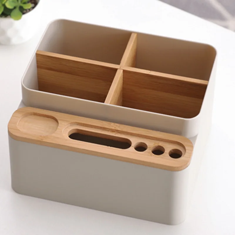 

Многофункциональный ящик для хранения, съемный офисный ящик для хранения, вместительная книжная посуда, контейнер для косметических кисте...