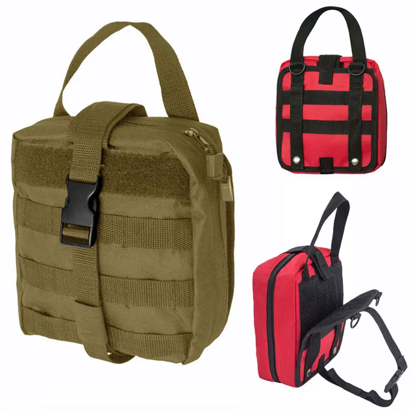 

Molle First Aid Kits Tactical Military Medical EDC Bag Army Emergency Survival Tool Gear Outdoor Travel Hunting Waist Pouch