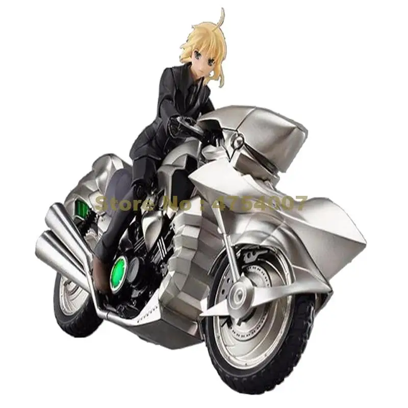 Экшн фигурка figma ex ride fate zero игрушки saber motored cuirassier 05 ПВХ игрушка 10 см