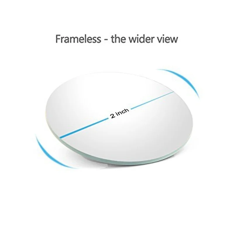 Угловое круглое выпуклое зеркало для слепых зон парковки заднего вида 360 градусов выпуклый широкоугольный