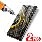 2 шт., Защитное стекло для Xiaomi Poco M3, прозрачная защита экрана PocoM3 M 3, защитное закаленное стекло Xiomi poco m3, защитная пленка