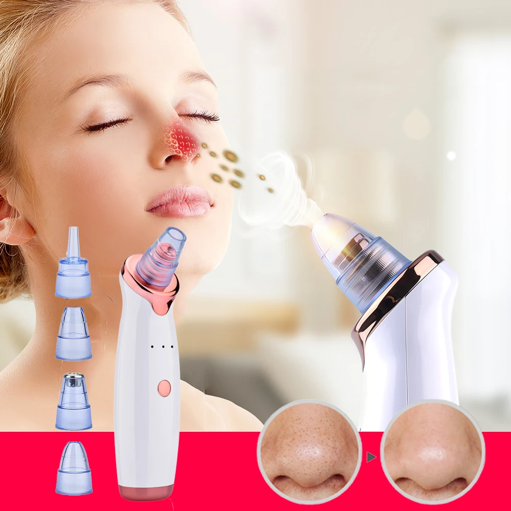 Удаление прыщей от акне вакуумный всасывающий очиститель для лица средство