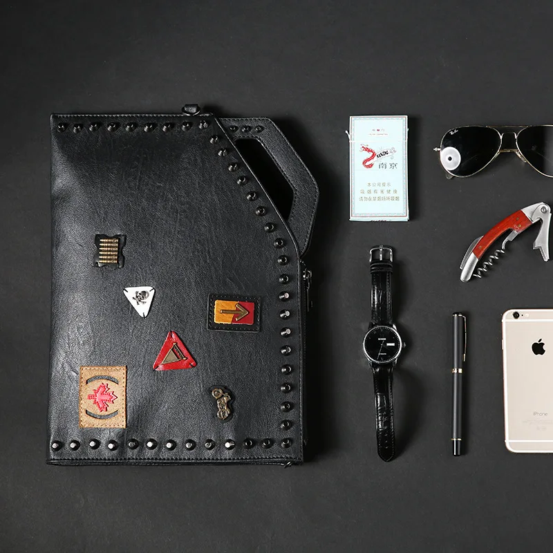 Youda модная мужская деловая сумка оригинальный дизайн большая емкость папка для