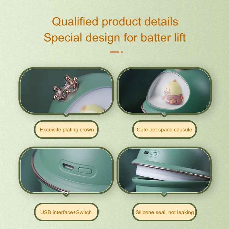 Увлажнитель воздуха для маленького автомобиля домашний очиститель тумана милая