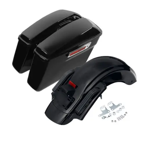 Мотоцикл сума заднее крыло светодиодный Системы для Harley Touring CVO Road King Стрит Глайд