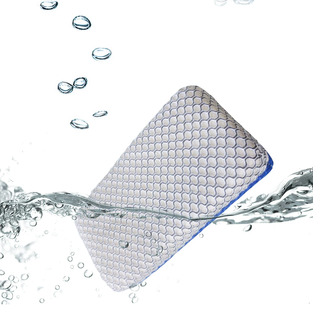 Большой размер автомобиля мягкая моющаяся губка Чистящая Подушка Толстая