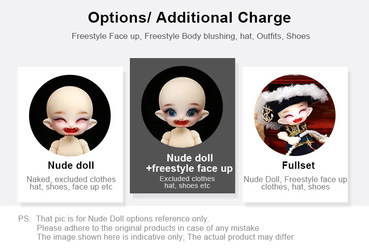 Пукипуки Cupid3 1/12 Fairyland FL BJD кукла розовая улыбка эльфы игрушки шарнирная кукла