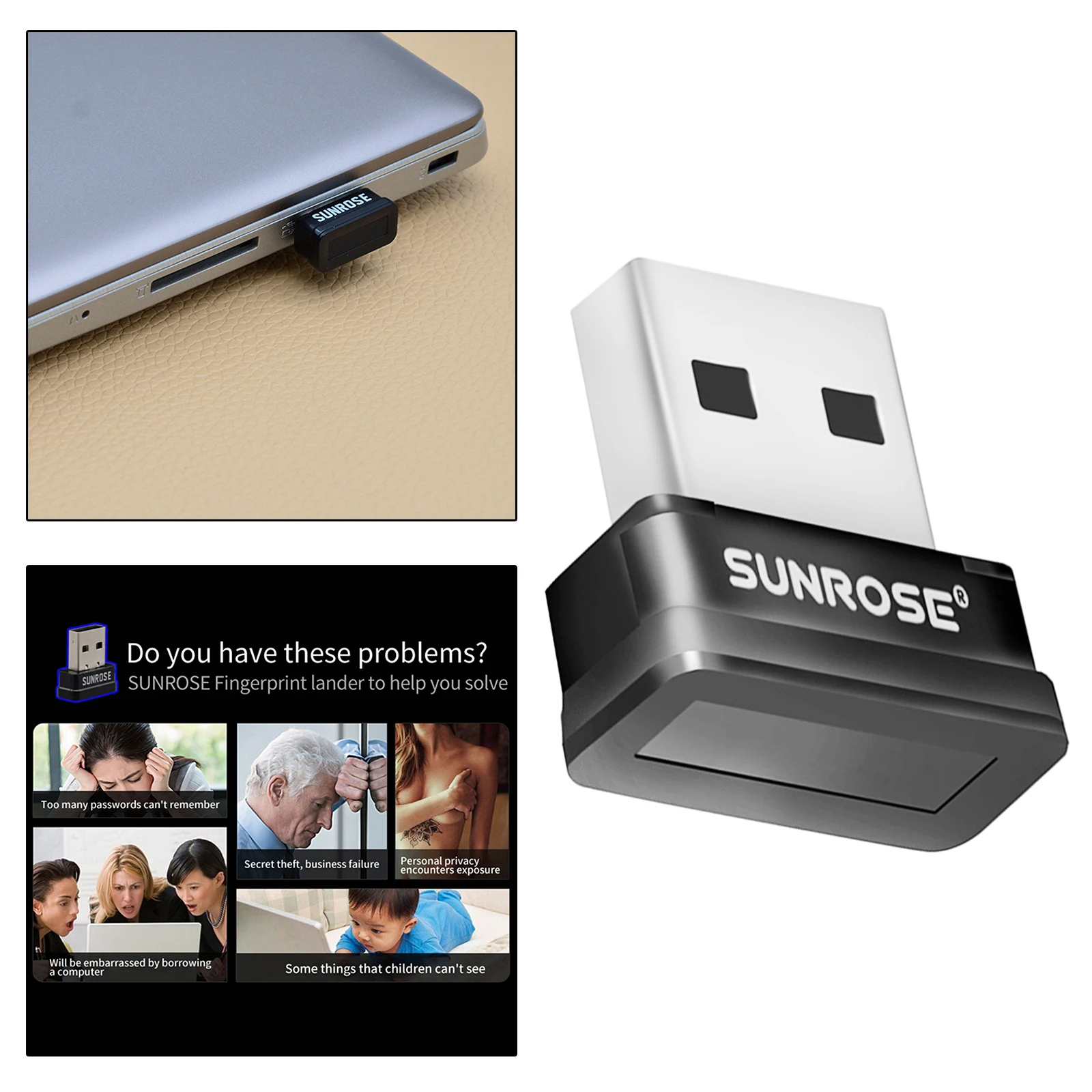 

Биометрический сканер Mini USB, для ПК, для Windows 10