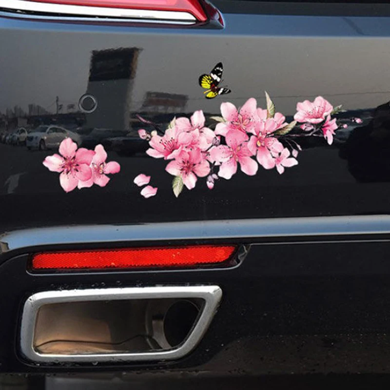 Виниловые наклейки на автомобиль вишневый цвет для женщин | Автомобили и