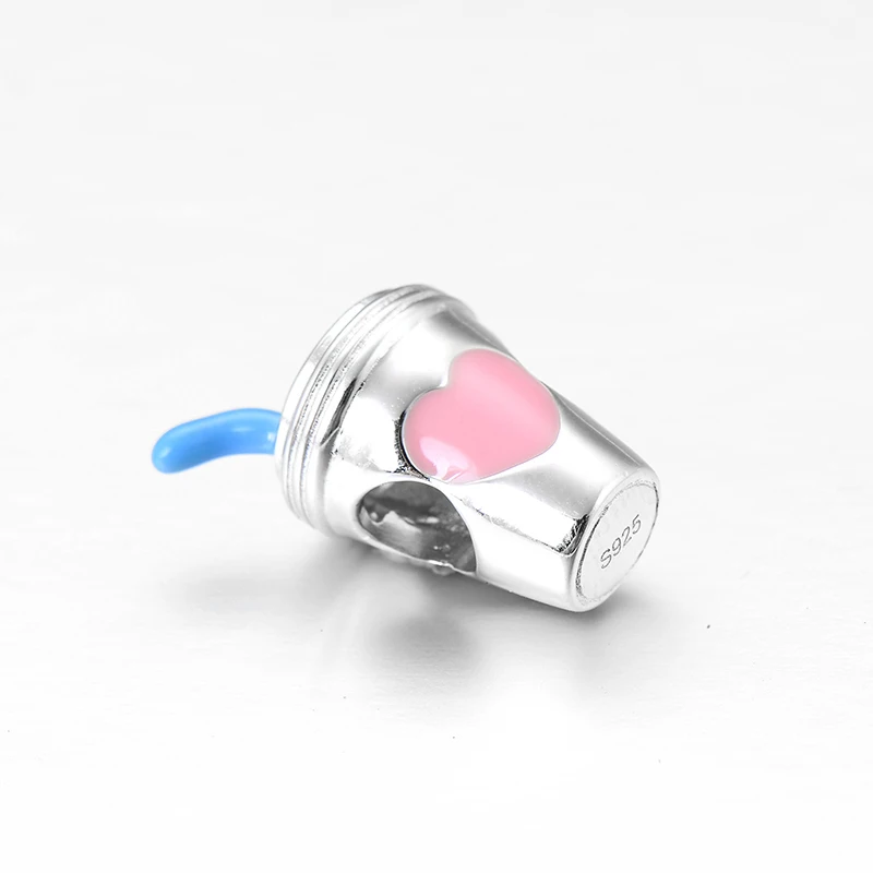 Модный браслет из стерлингового серебра 925 пробы сделай сам в виде чашки сладкого