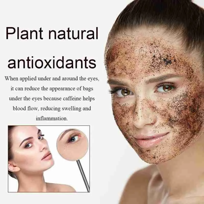 Coffee Scrub Body Scrub Cream Dead Sea Salt For Exfoliating Cellulite 1 Anti Treatment Moisturizing Acne Whitening Bag S2G2