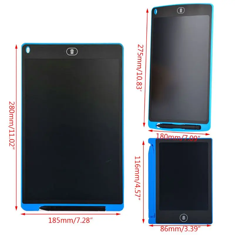 4 ''/10''/12 ''цифровой ЖК-дисплей планшет для письма Pad ребенок