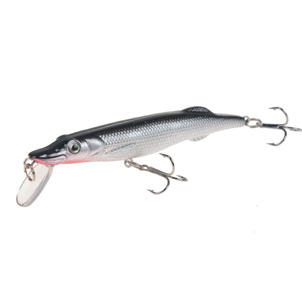 Приманка для рыбалки Minnow, 8,5 см, 6 г, плавающая, Isca, искусственная пластиковая жесткая приманка, воблеры, кренкбейт, приманка для окуня, щуки, песка, карпа, рыболовные снасти