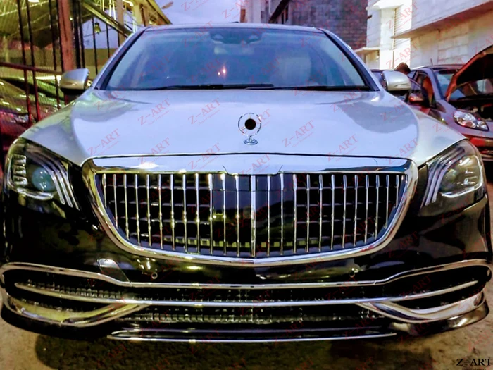 Z ART Пластик тюнинг пакет для Mercedes Benz S CLASS W222 2014 2017 м prefacelift модифицированной кузова