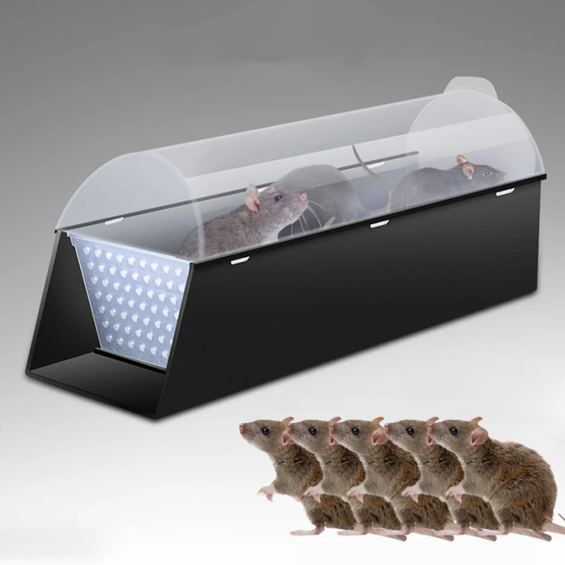 2020 Full-automatic Mouse Mice Rat Trap Killer Trap-Easy Pest Catching Catcher PBT Reject Traps Control | Дом и сад