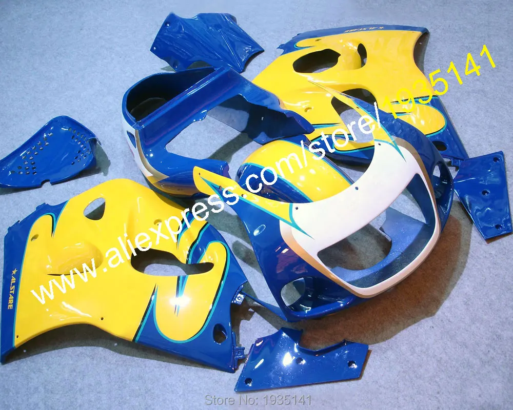 Для Suzuki SRAD GSX R600 R750 GSXR600/750 1996 1997 1998 1999 2000 желтый синий Aftermarket комплекты