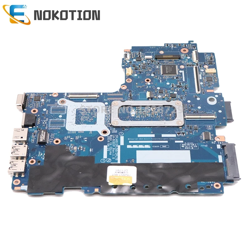 NOKOTION 782951-601 782951-501 782951-001 для ноутбука HP Probook 450 G2 mothebroard ZPL40 ZPL50 ZPL70 LA-B181P SR1EK i3-4005U CPU |