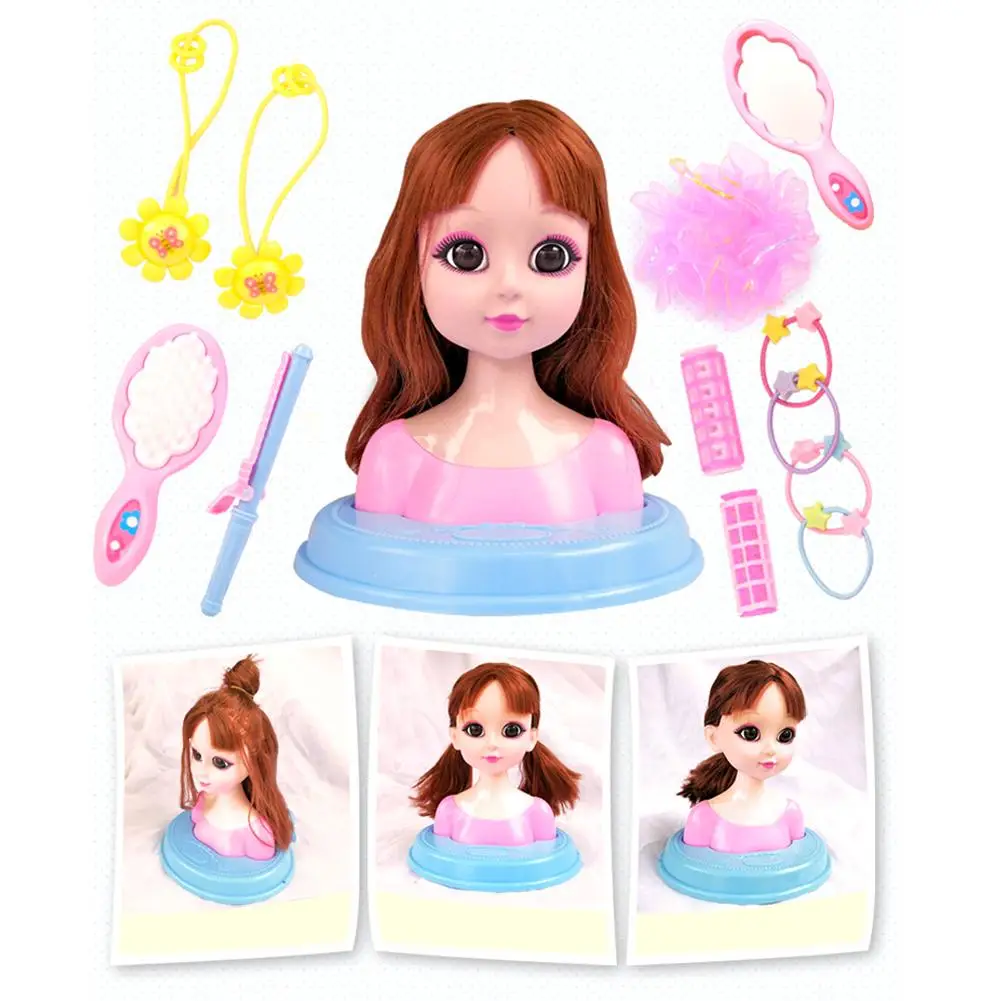 Детский макияж красивые игрушки для детей прическа на половину тела кукла