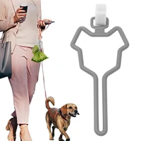 new dog poop bag holder waste carrier pet supplies sturdy durable dog traction rope distributor dogs leash dispenser clean tools