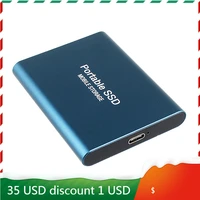 usb 3 1 2tb ssd external hard drive mobile solid state hard disk for desktop mobile phone laptop high speed storage memory stick