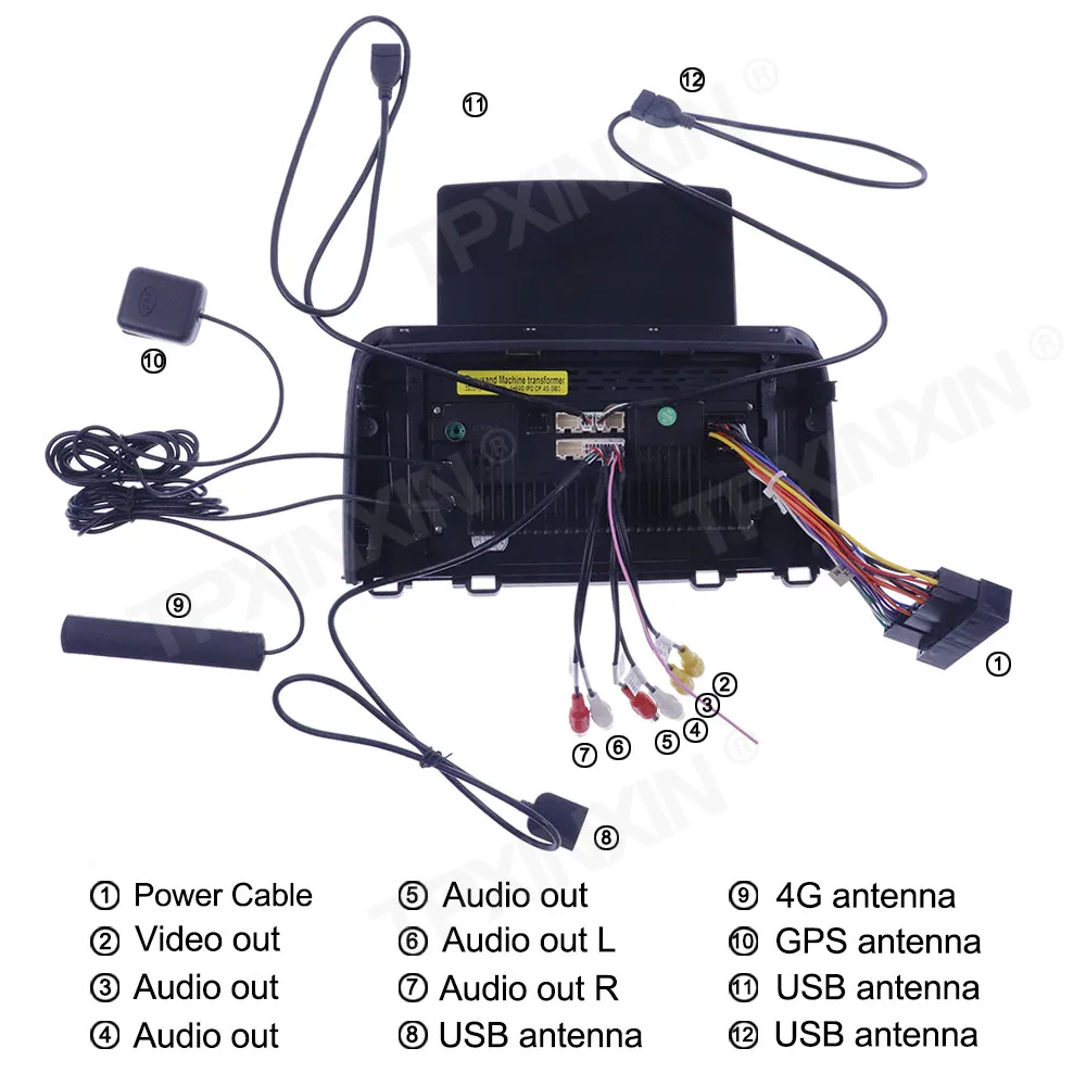 구매 혼다 CRV 2017 + 안드로이드 10 무선 카플레이 터치 스크린 범용 스테레오 수신기 6 + 128G 자동차 라디오 플레이어 라디오 테슬라 스타일