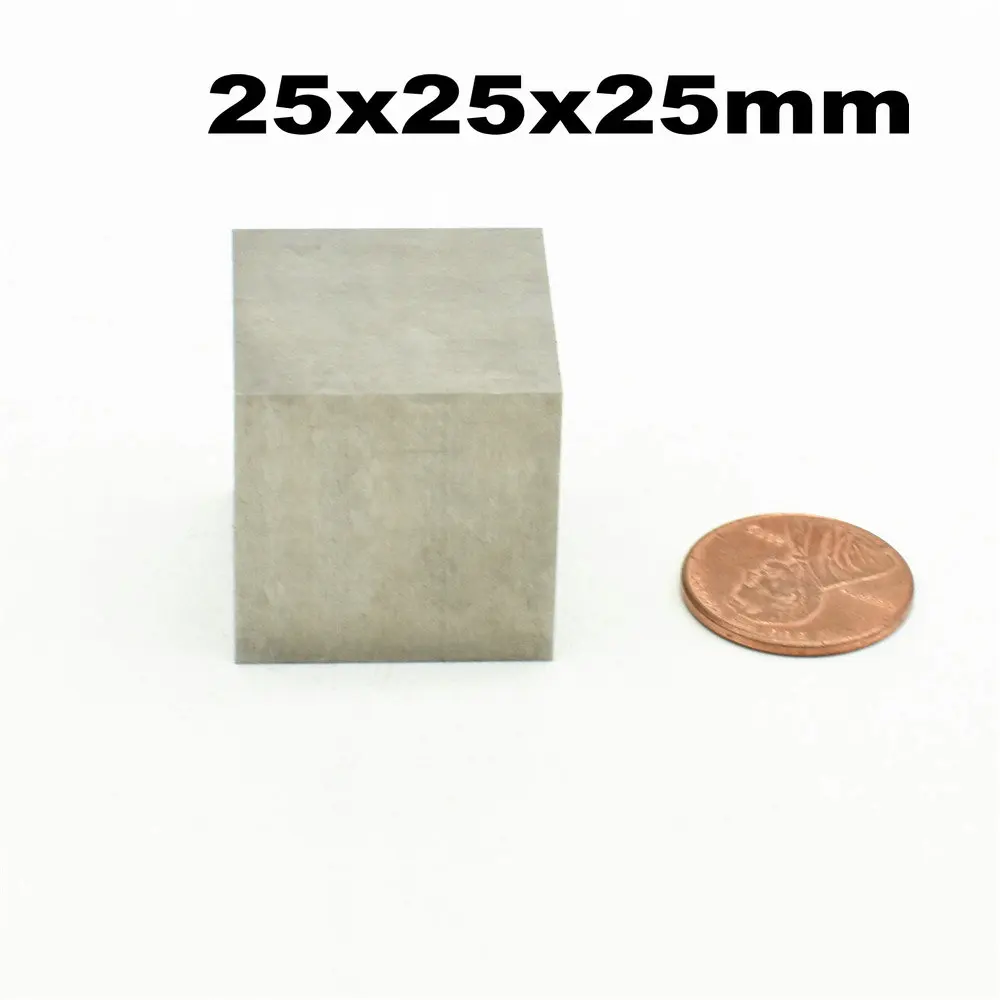 25mmPlainCube Вольфрамовый блок 25,4 мм Плотность куб W 99.95% чистый для элемента коллекции Сделай Сам ручной работы для хобби творчества дисплей 10 мм 15 мм 50 мм простой W куб Стандартный вольфрамовый блок лазерная резьба тяжелый - Цвет: 25mmPlainCube