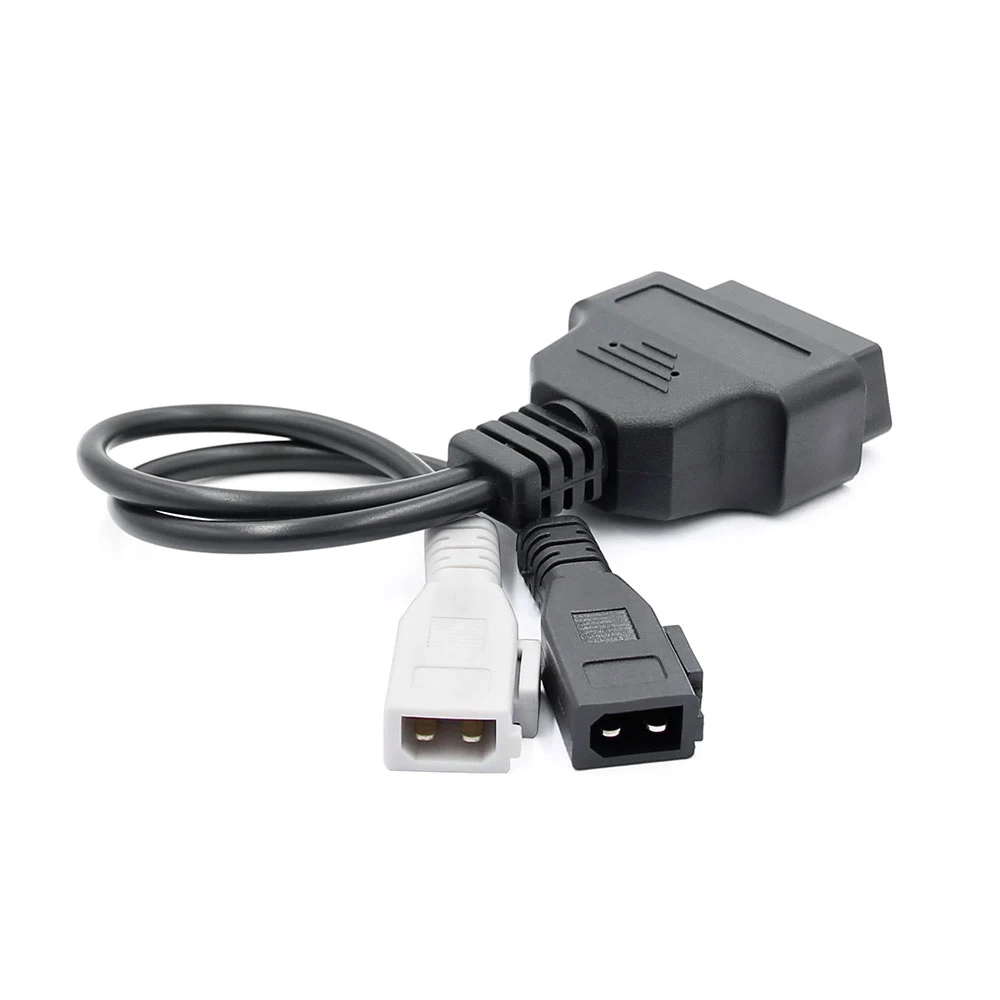 Для Audi 2x2 OBD2 Кабель-Адаптер Vag OBDII 16Pin 16 Pin Штекерный к гнездовому разъему Диагностический кабель для Vag Com elm327