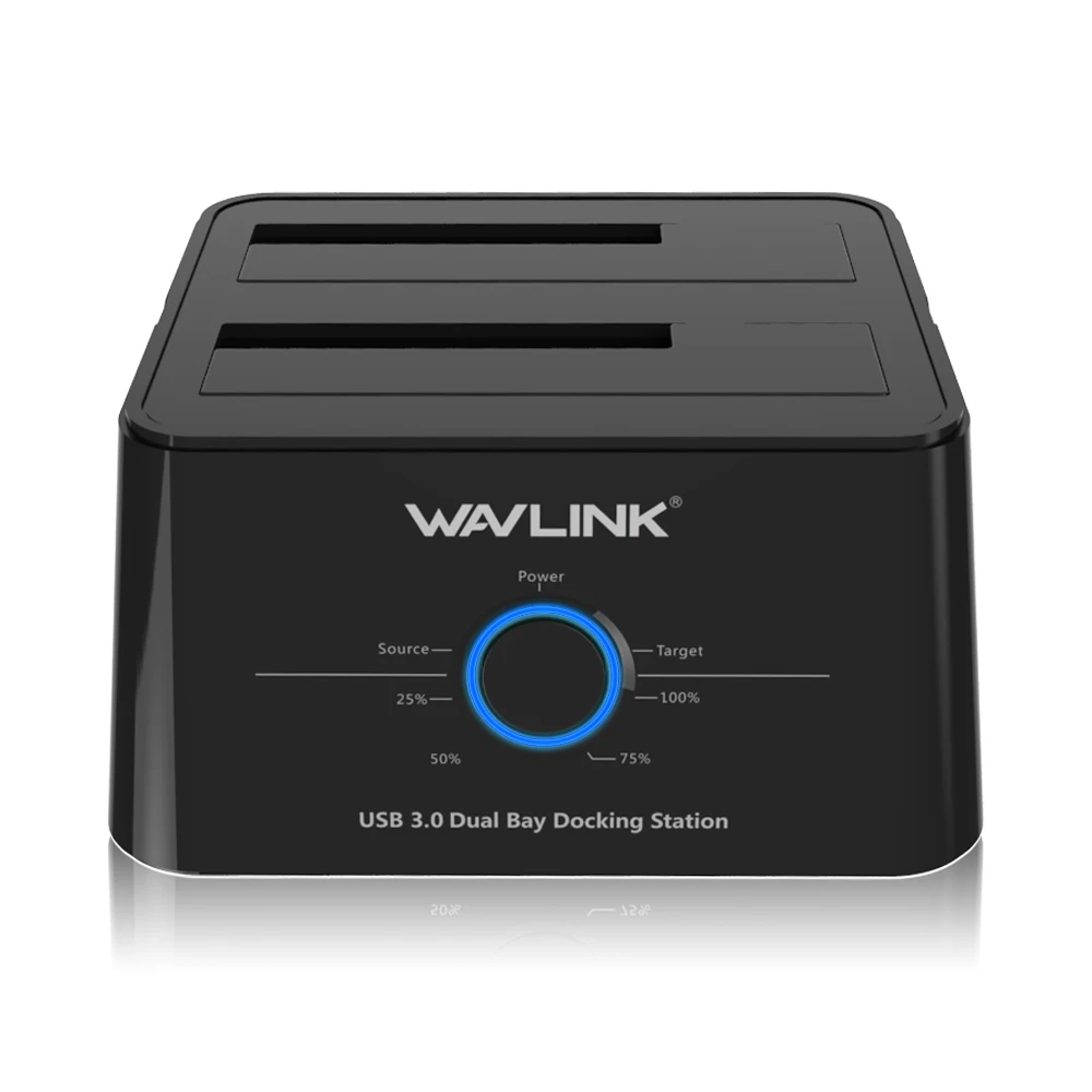 Wavlink HDD Docking Station Sata Hard Drive Enclosure  SATA to USB 3.0 Adapter for 2.5 3.5 SSD Disk Case HD Box Dock Up to 16TB external hard drive protective case