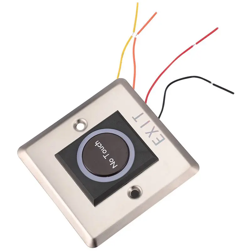 

Infrared Sensor Switch No Contact Contactless Switches Door Release Exit Button with LED Indication