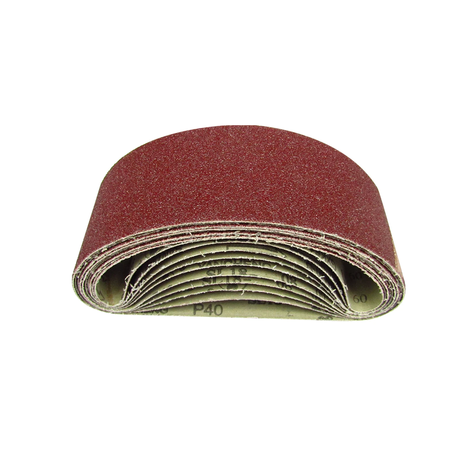 

10pcs 40 80 120 240 Grits Portable Woodworking Aluminum Oxide Abrasive Tool Practical Sanding Belt Multipurpose Wear Resistant
