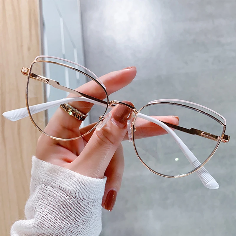 2021 трендовые офисные очки для близорукости с защитой от синего света женские