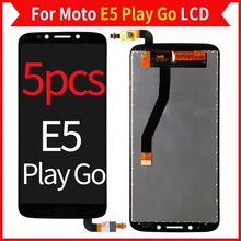 5Pcs/Lot For Moto E5 PLAY Go LCD Screen Display With Touch Digitizer Assembly XT1920 XT1921 Mobile Phone Parts