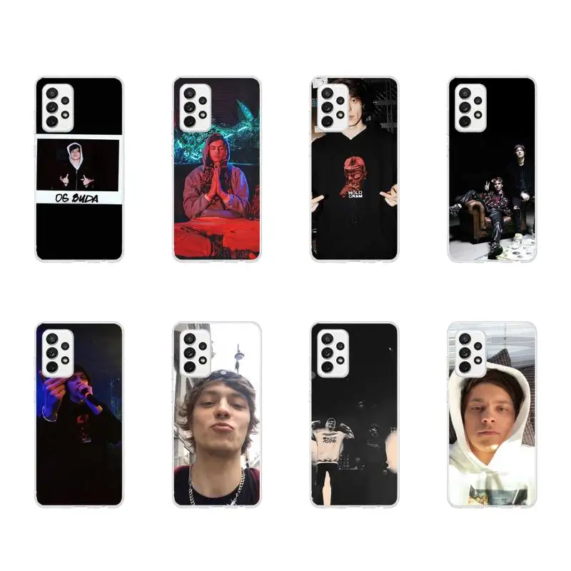 

og buda Russian rappers Phone Case Transparent For Samsung Galaxy A S Note 9 11 10 51 50 71 70 80 20 21 30s ultra plus