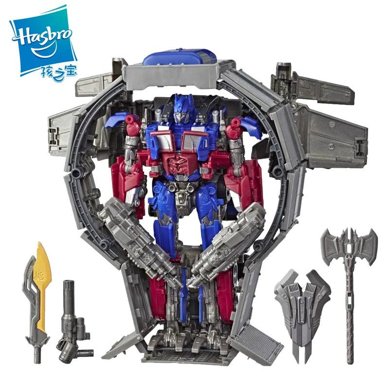 Оригинальные Трансформеры Hasbro, автомобиль с деформацией фильма, летающее крыло, Оптимус Прайм, автомобиль для мальчиков, детские игрушки 18 см