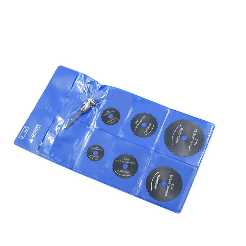 7 шт. аксессуары для дрели Dremel мини-лезвия циркулярной пилы из быстрорежущей