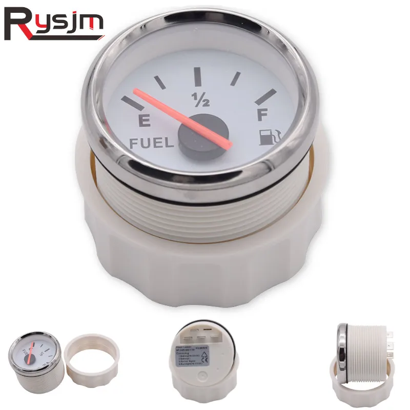 Датчик уровня топлива 52 мм 2 дюймовый указатель датчик светодиодный дисплей для