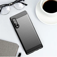 for lg velvet 5g case rubber bumper silicon carbon fiber cover for lg velvet 5g phone case for lg velvet lm g900n lm g900em case