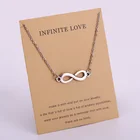 Infinity Love Moon ожерелье с кулоном в виде звезды Best Friend дружба Love Women's Jewelry вечерние Christmas Gift