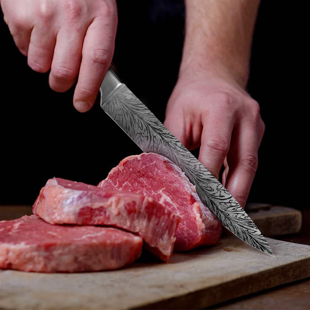 Набор кухонных ножей из 8 предметов профессиональные японские инструменты шеф