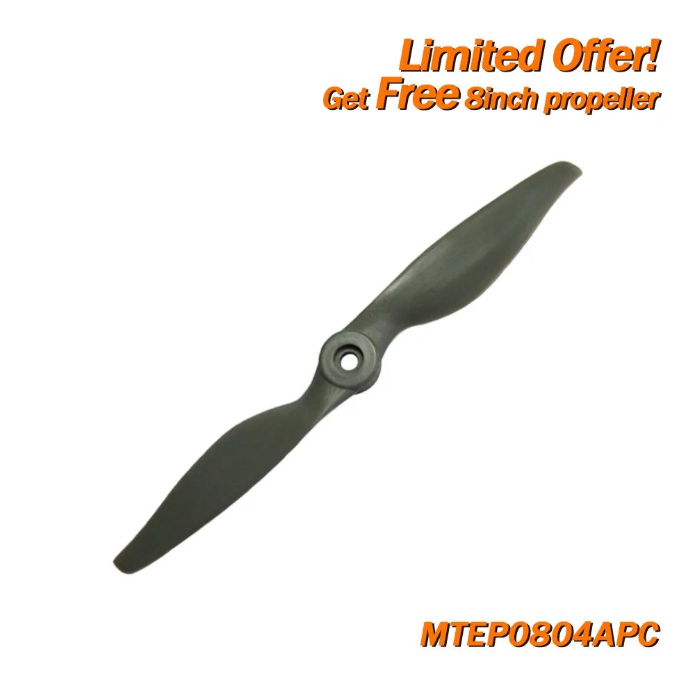 Maytech MTEP0804APC 8 0*4 0 пластиковый пропеллер типа APC с размером отверстия 6 мм