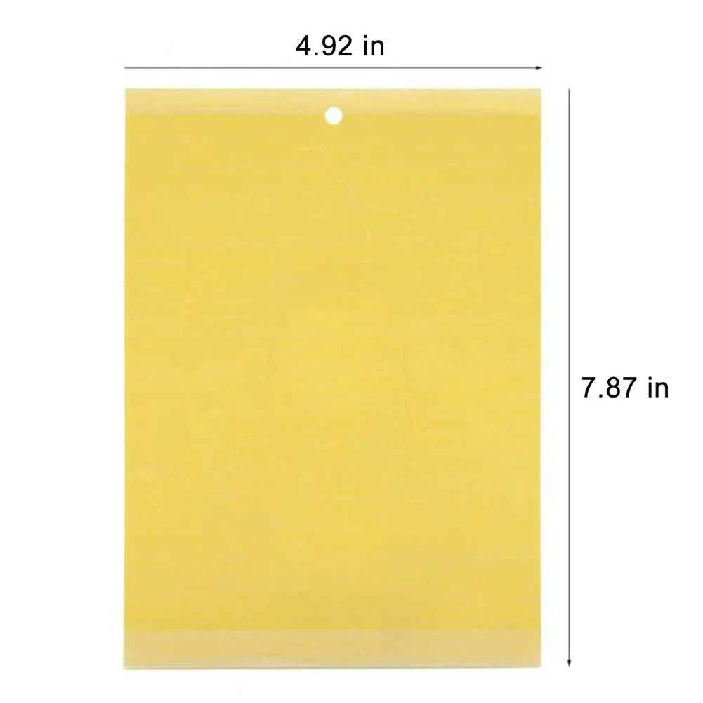 

Fruit Bugs Sticky Boards Outdoor Paper Garden Catcher Insect 20*12.5cm