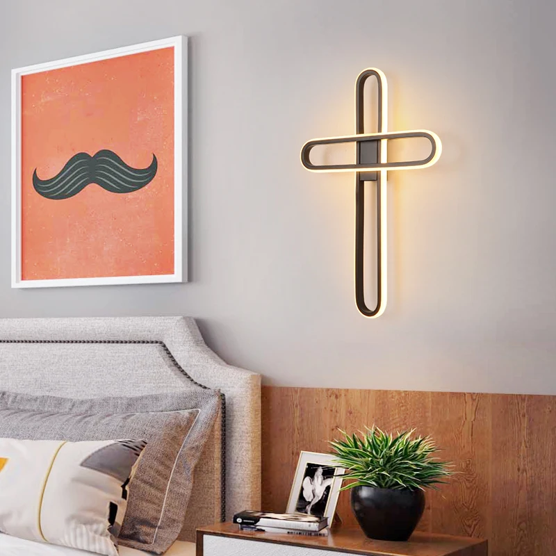 Постмодерн простой креативный фон для спальни настенный прикроватный