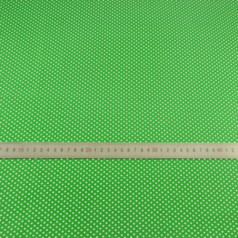 Печатных белый горошек конструкции жира квартал хлопок Ткань Текстиль для дома