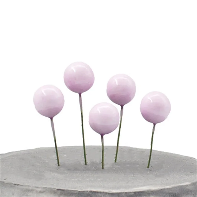 Красочный розовый Буле зеленый шар торт Топпер для детей свадьба день рождения