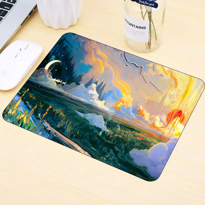 Коврик для мыши с изображением пейзажа 900x400 мм | Компьютеры и офис
