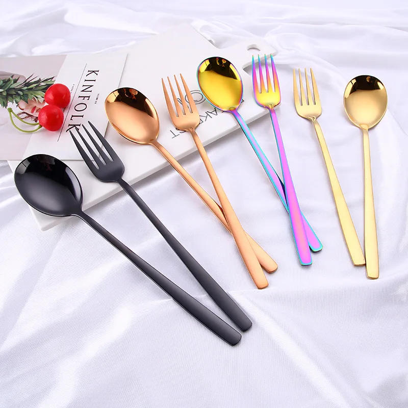 

Палочки для еды, из нержавеющей стали, разноцветные, позолоченные, в Корейском стиле, 304